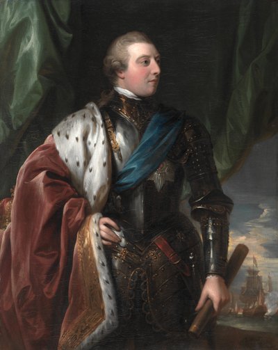 George III, 1783. by Benjamin West