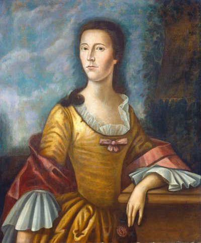Mary Bethel Boude Mrs. Samuel Boude, 17551756. by Benjamin West