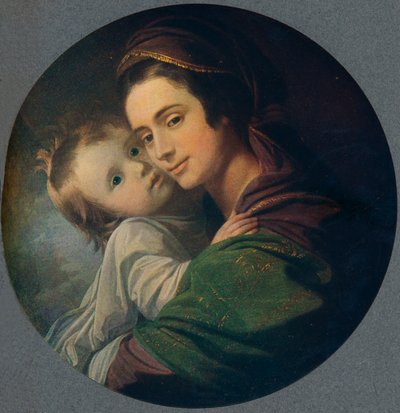 Bayan Batı ve Çocuk, 1770, 1909 by Benjamin West