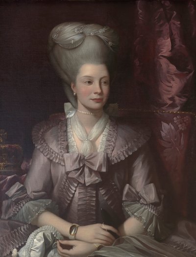 Kraliçe Charlotte by Benjamin West