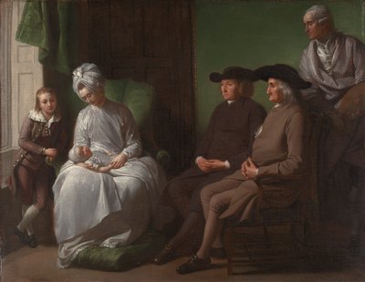 Sanatçı ve Ailesi by Benjamin West