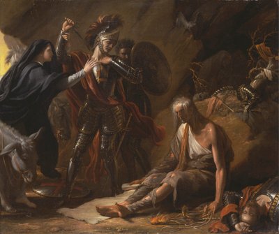 Umutsuzluk Mağarası by Benjamin West