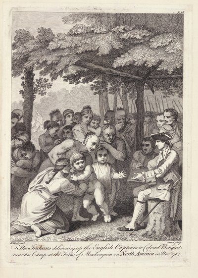 Kızılderililer, İngiliz Tutsaklarını Kasım 1764