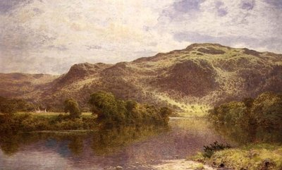 Conway Nehri Üzerinde Durgun Bir Havuz, Kilise Havuzu, Betws-y-Coed