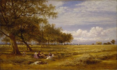 İngiliz Hayfield, 1878. by Benjamin Williams Leader