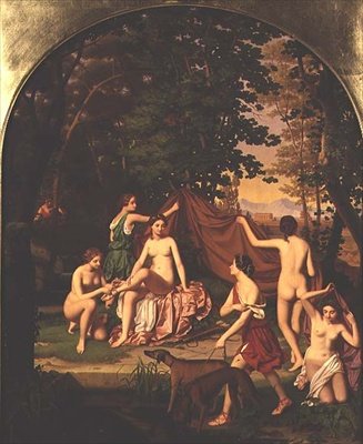 Diana ve Perileri by Benno Friedrich Tormer