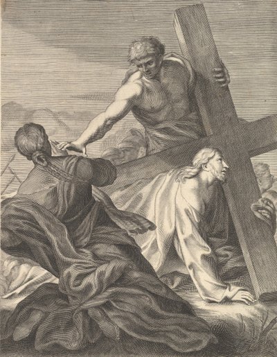 Haç Taşıyan İsa, 1680-1719. by Benoit Thiboust