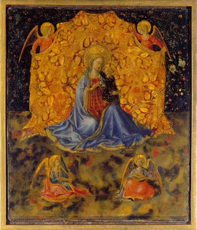 Alçakgönüllü Madonna Alçakgönüllü Madonna, c. 1450. by Benozzo Gozzoli