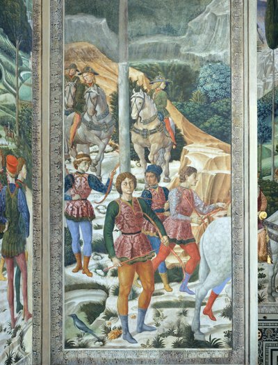 Magi'nin Yolculuğu by Benozzo di Lese di Sandro Gozzoli