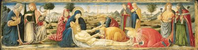 Ölü Mesih Üzerine Ağıt by Benozzo di Lese di Sandro Gozzoli
