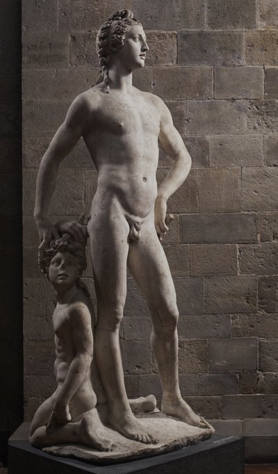 Apollon ve Sümbül, 16. yüzyılın ikinci yarısı.. by Benvenuto Cellini