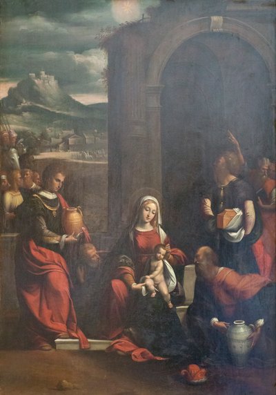 magi'nin hayranlığı by Benvenuto Tisi da Garofalo