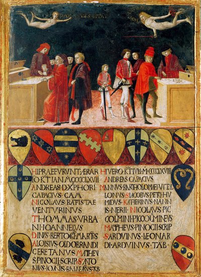 The Council Finances in Times of War and of Peace, 1468 (ayrıntılı bilgi için bkz. 108196) by Benvenuto di Giovanni
