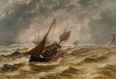 Deniz manzarası by Bernard Benedict Hemy