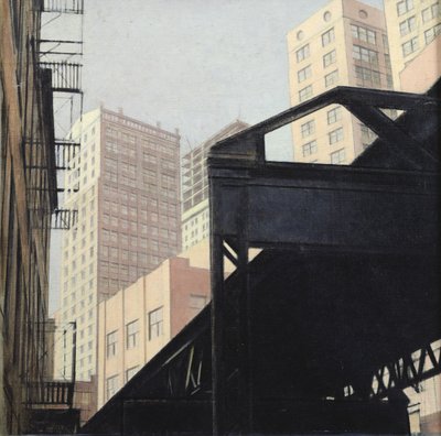 New York (tuval üzerine yağlıboya) by Bernard Boutet de Monvel