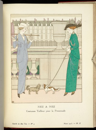 "Nez'den Nez'e" by Bernard Boutet de Monvel