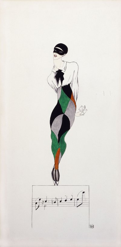 Pierrot by Bernard Boutet de Monvel