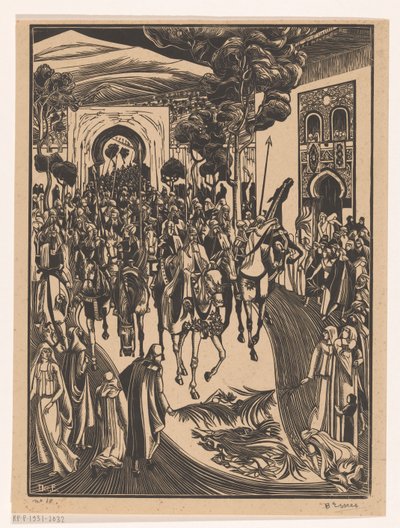 giriş by Bernard Essers (signed by artist)