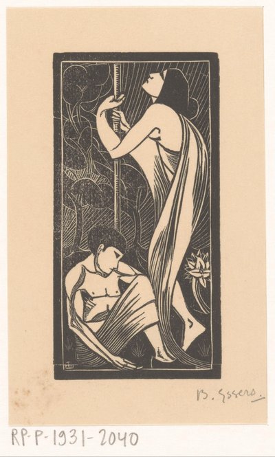 Gece by Bernard Essers (signed by artist)