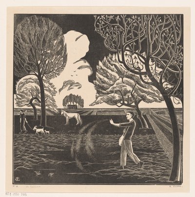eken adam by Bernard Essers (signed by artist)