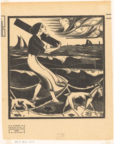 Strand (nesne üzerindeki orijinal başlık) by Bernard Essers