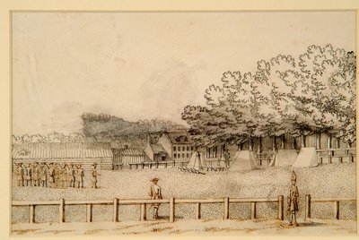 Askerlerin Kampı, Hampton Court Green by Bernard III Lens