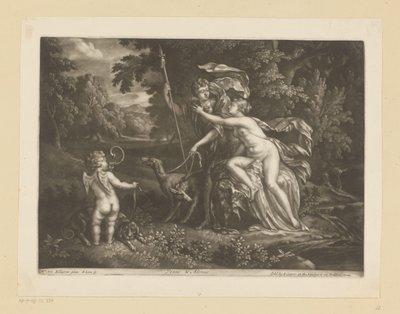 Venüs ve Adonis Venüs ve Adonus (nesne üzerindeki başlık) by Bernard Lens (I)