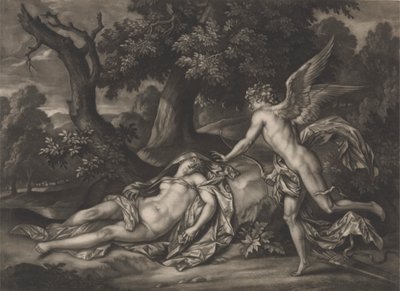 Cupid ve Psyche by Bernard Lens