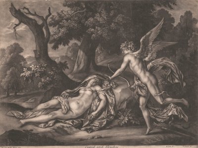 Cupid ve Psyche by Bernard Lens