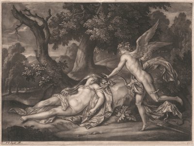 Cupid ve Psyche by Bernard Lens