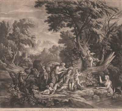 Renoldo ve Armida by Bernard Lens