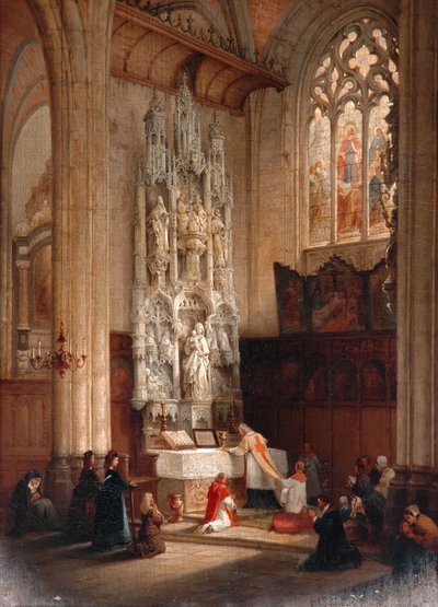 St Waudru, Mons Kilisesi