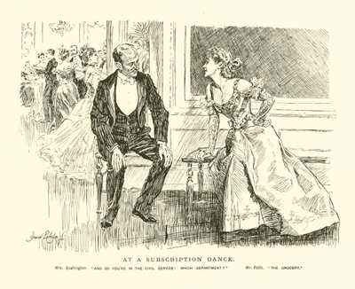 Abonelik Dansında by Bernard Partridge