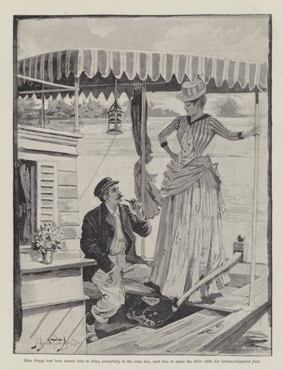 Bir Tekne Evinin Garip Maceraları, William Black by Bernard Partridge