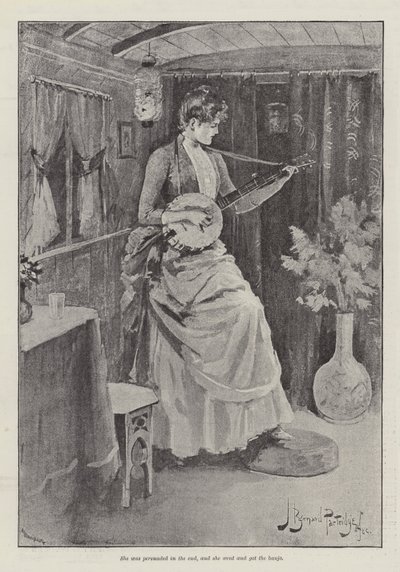 Bir Tekne Evinin Garip Maceraları, William Black by Bernard Partridge