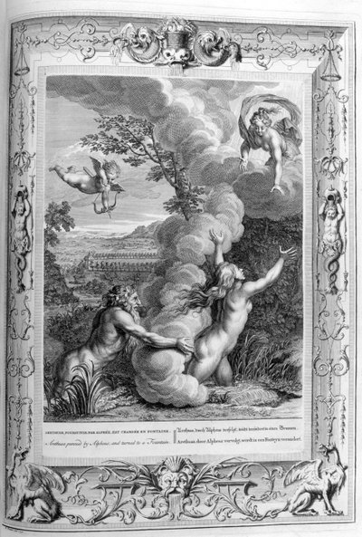 Arethusa (gravür) by Bernard Picart