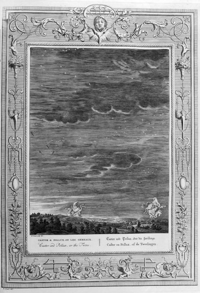 Castor ve Pollux (gravür) by Bernard Picart