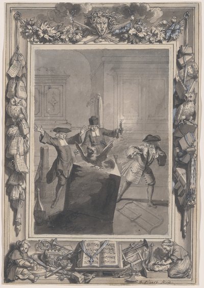 Le Lutrin: Boirude, Brontin ve L
