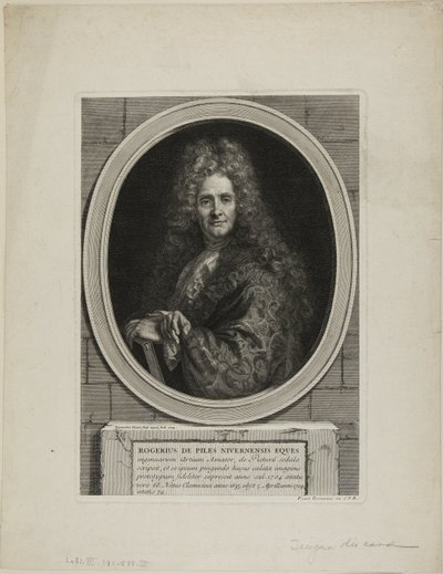 Roger dePiles by Bernard Picart