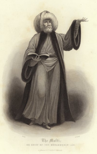 Muhammedi Hukuk Müftüsü veya Şefi by Bernard Picart