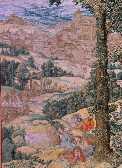 Flaman halısı. Serisi İsa