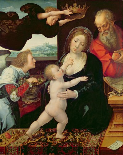 Kutsal Aile, 1522 by Bernard van Orley