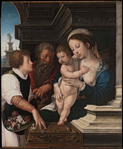 Kutsal Aile, yaklaşık 1521. by Bernard van Orley