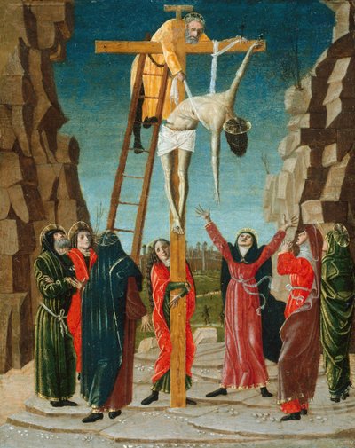 Haçtan İniş, c. 1485. by Bernardino Butinone