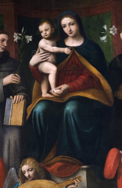 Kutsal Konuşma, Pala Raimondi, 1517-18 by Bernardino Luini
