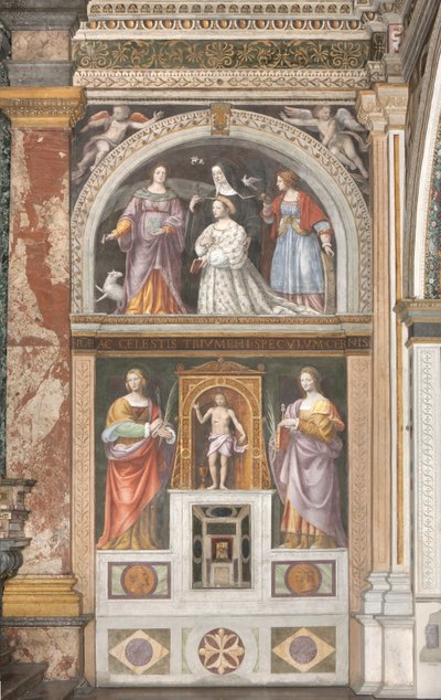 Ippolita Sforza, Saint Agnes ve Saint Catherine ve Saint Apollonia ve Saint Lucy