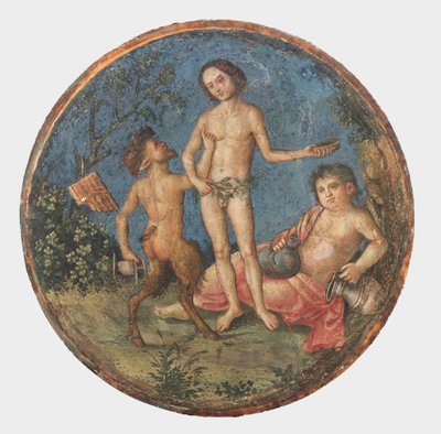Bacchus, Pan ve Silenus, yak. 1509 by Bernardino Pinturicchio