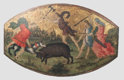 Calydonian Domuz Avı, yaklaşık. 1509. by Bernardino Pinturicchio