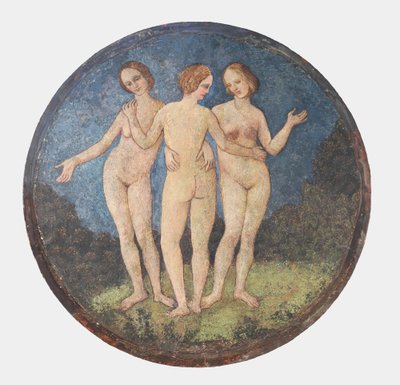 Üç Güzeller, ca. 1509. by Bernardino Pinturicchio