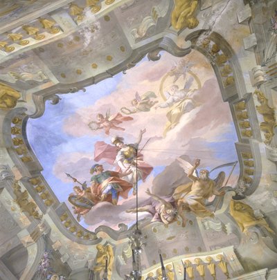 Zamanın alegorisi, c.1760 by Bernardino and Galliari Galliari